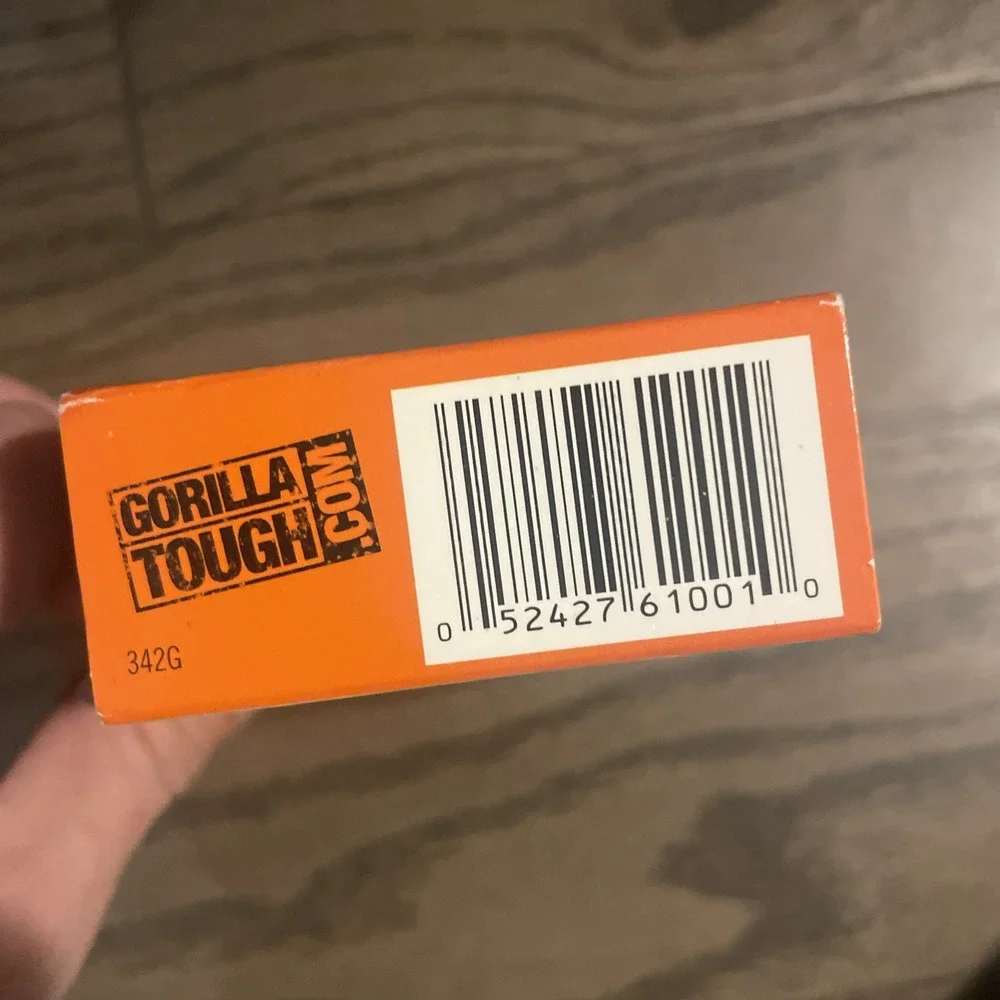 Gorilla Duct Tape,1‎ In X 30 Ft,17 Mil,Black